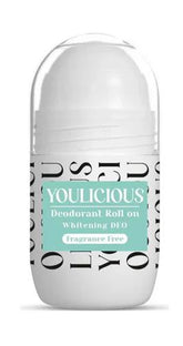 YOULICIOUS DEODORANT ROLL ON WHITENING FRAGRANCE FREE 50ML